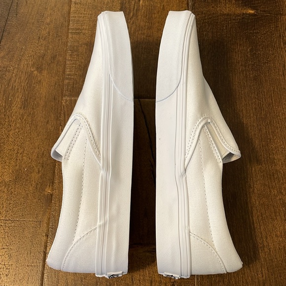 Vans Classic White Slip-On Sneakers - Picture 2 of 5